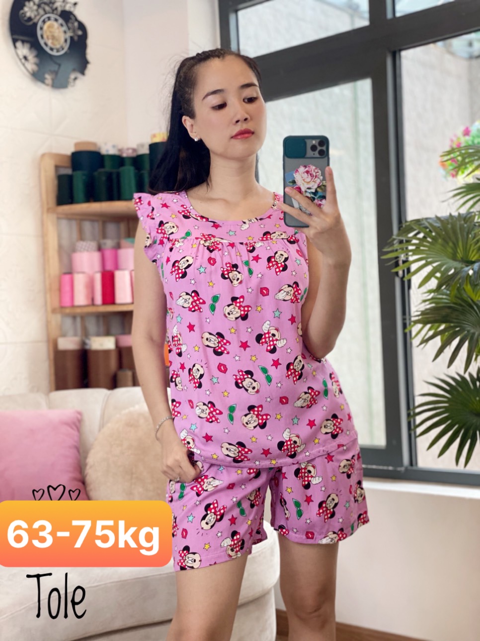 [HCM] (63-75kg, chất liệu trên ảnh) Đồ bộ bigsize tole đùi. Đồ bộ bgsize mango đùi. Đồ bộ bigsize lanh đùi. Đồ bộ đùi mango. Đồ bộ đùi tole. toledui1bigsize. Hongduyen2188