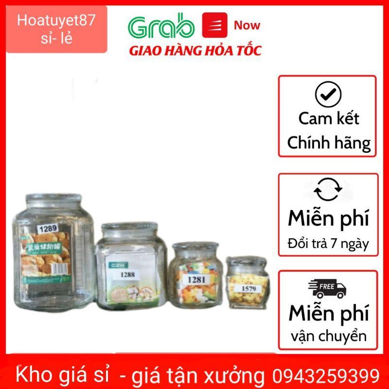 Lọ  thuỷ tinh đựng đồ đa năng nắp có gioăng chống ẩm
