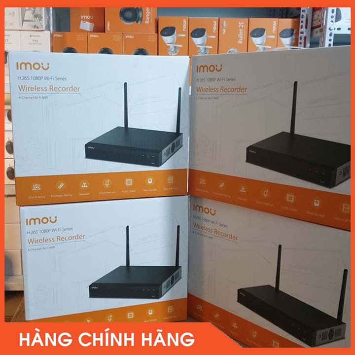 Đầu Ghi Hình IP Wifi 4 Kênh IMOU NVR1104HS-W-S2 Hàng chính hãng