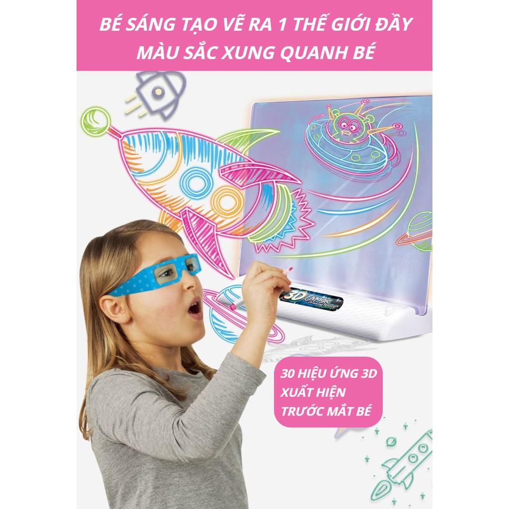 TRANH VẼ 3D HỖ TRỢ BÉ SÁNG TẠO VẼ RA 1 THẾ GIỚI