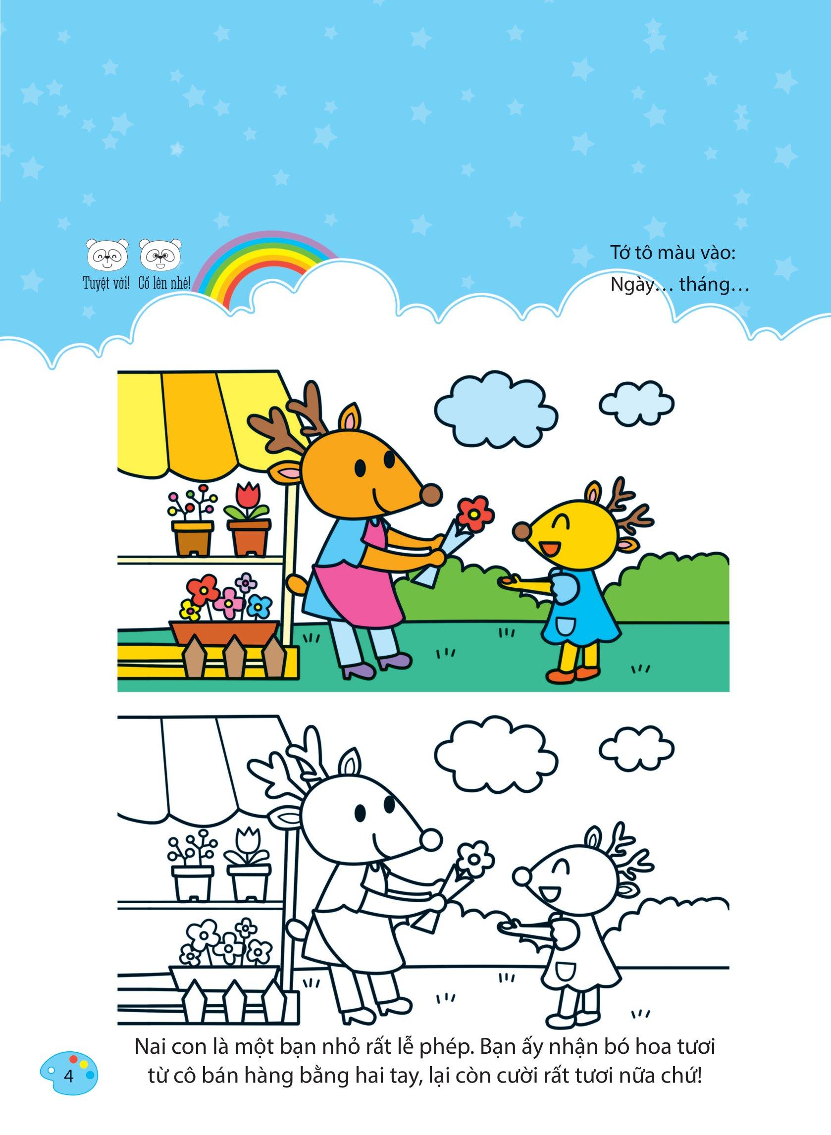Bộ Sách Bé Tập Tô Màu - Từ Cơ Bản Đến Nâng Cao (Bộ 8 Cuốn)