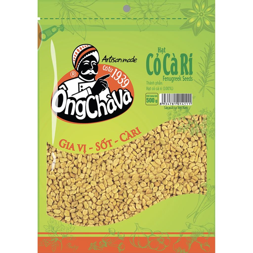 Hạt cỏ cà ri ÔNG CHÀ VÀ 500gr