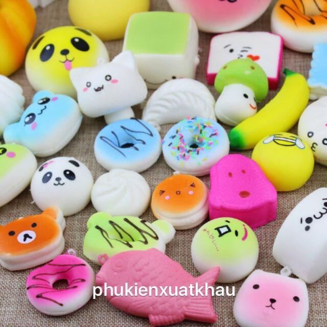 xSquishy 5cm sỉ giá hot (kèm móc treo)u