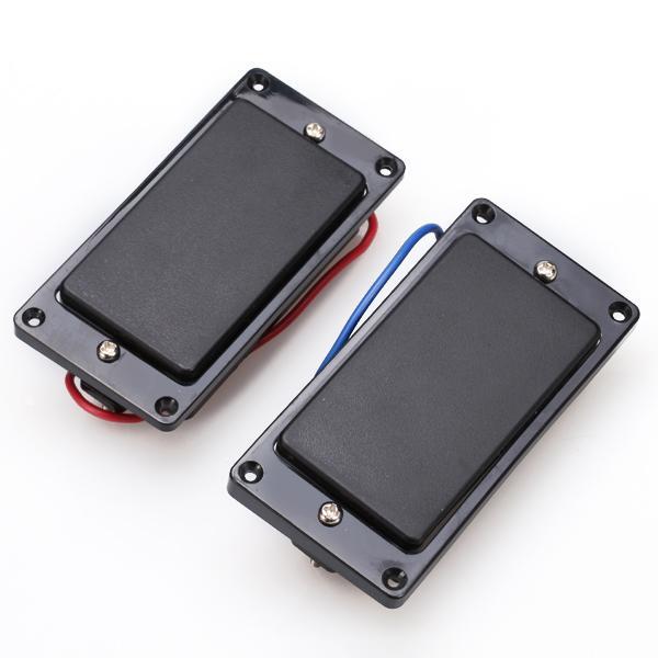 Black Sealed Humbucker Pickup Set+Circut Wiring 3 Box Pickup Selector for LP Electric Guitar