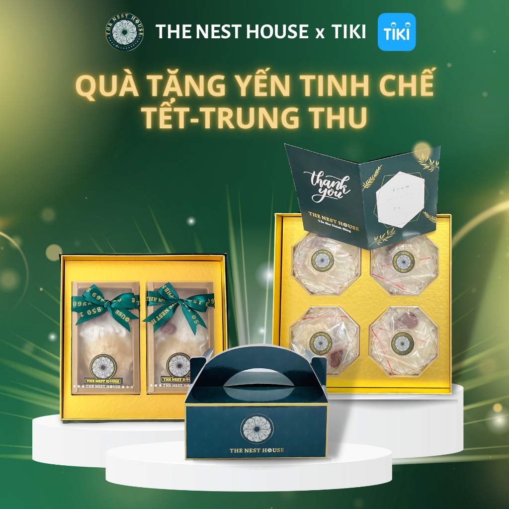 Hộp Quà Tặng Yến Sào Tết, Trung Thu The Nest House