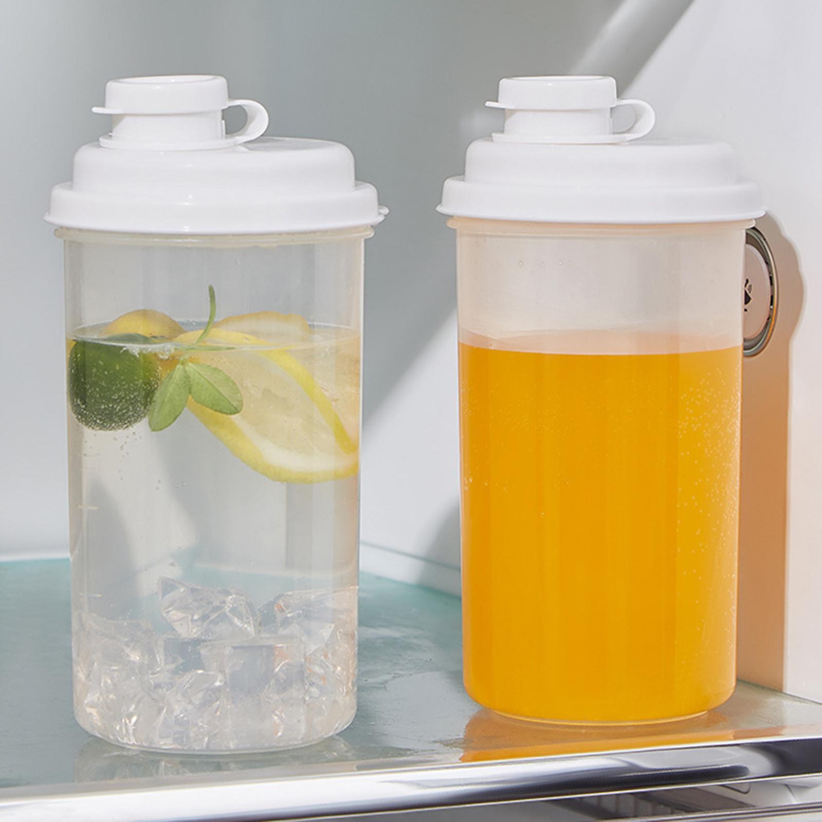 Transparent Drink Cup with Lid Container PP Water Bottle Cold Drink for Tea