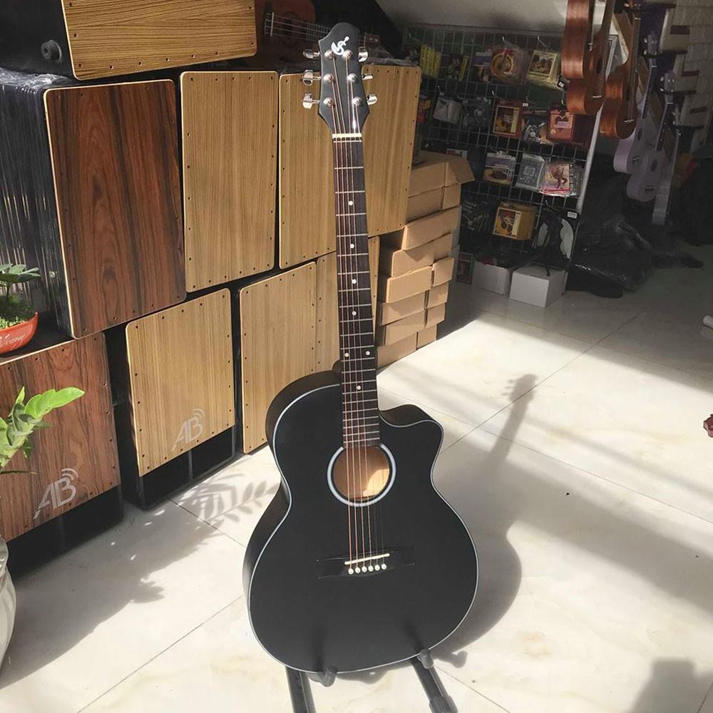 Đàn guitar aoustic SV1 - đàn tập chơi giá rẻ - tặng 6 phụ kiện được sinh viên ưa chuộng
