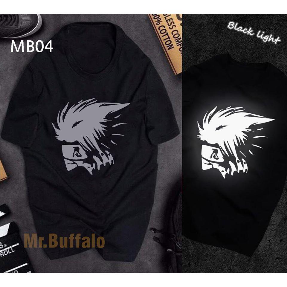 Áo Tay Lỡ Unisex Phản Quang Naruto Form Rộng Vải Mịn Đủ size - Hatake Kakashi