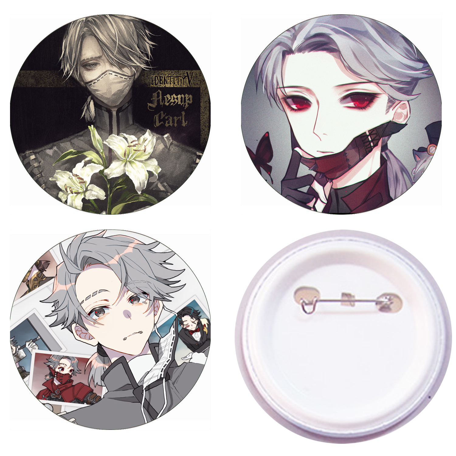 Huy hiệu set 5 cái Identity V nhân vật khác nhau