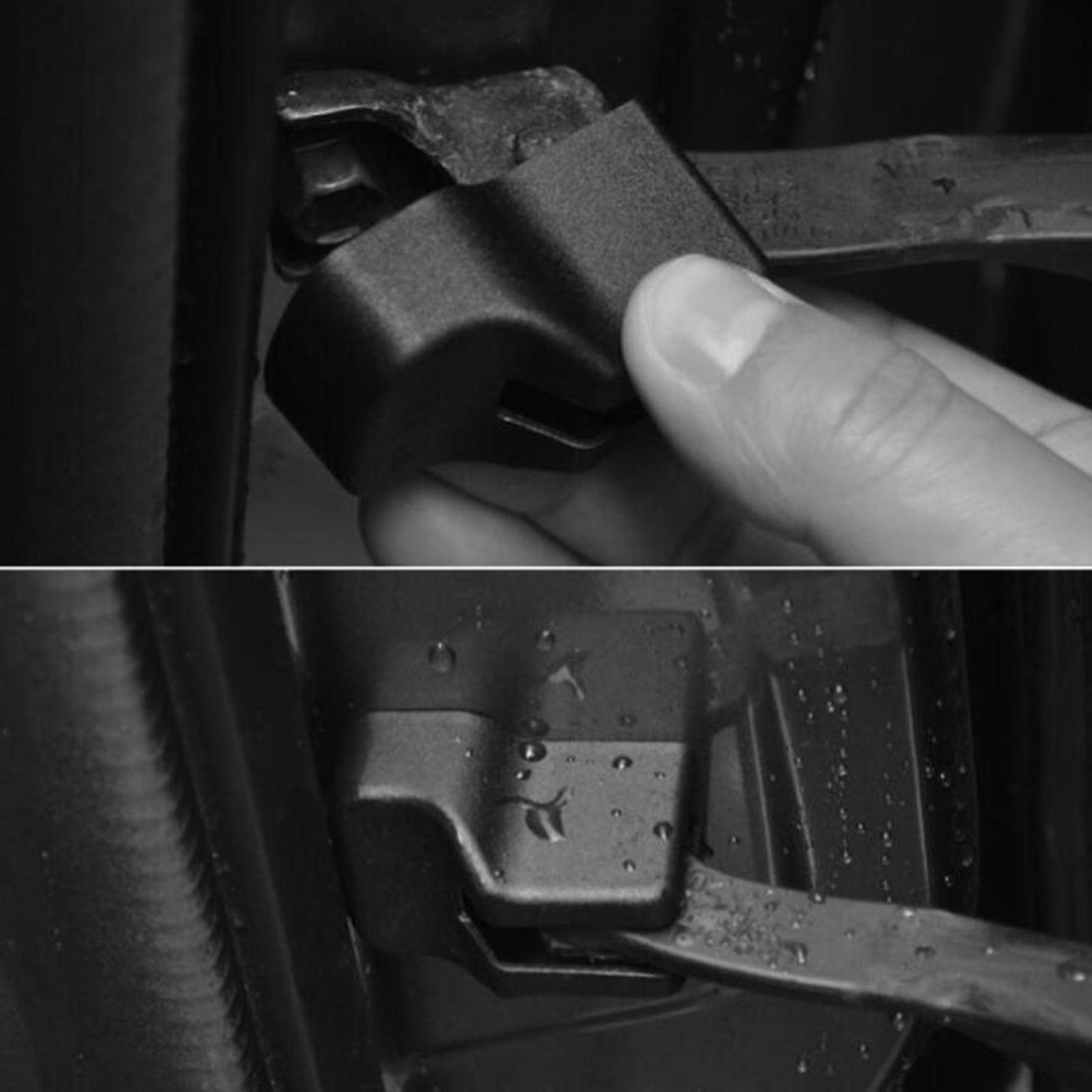 4Pcs Car Door Lock Arm Hinge Protector Trim Decor Door Stopper Buckle Stop Cap Door Hinges Cover for Atto 3 Yuan Plus Car Accessories