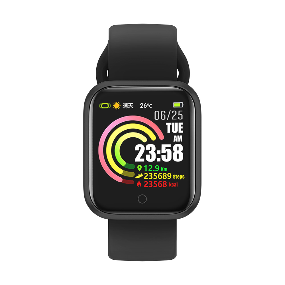 Vòng Đeo Tay Thông Minh Qw21 IP67 Đo Nhịp Tim Huyết Áp Chống Thấm Nước