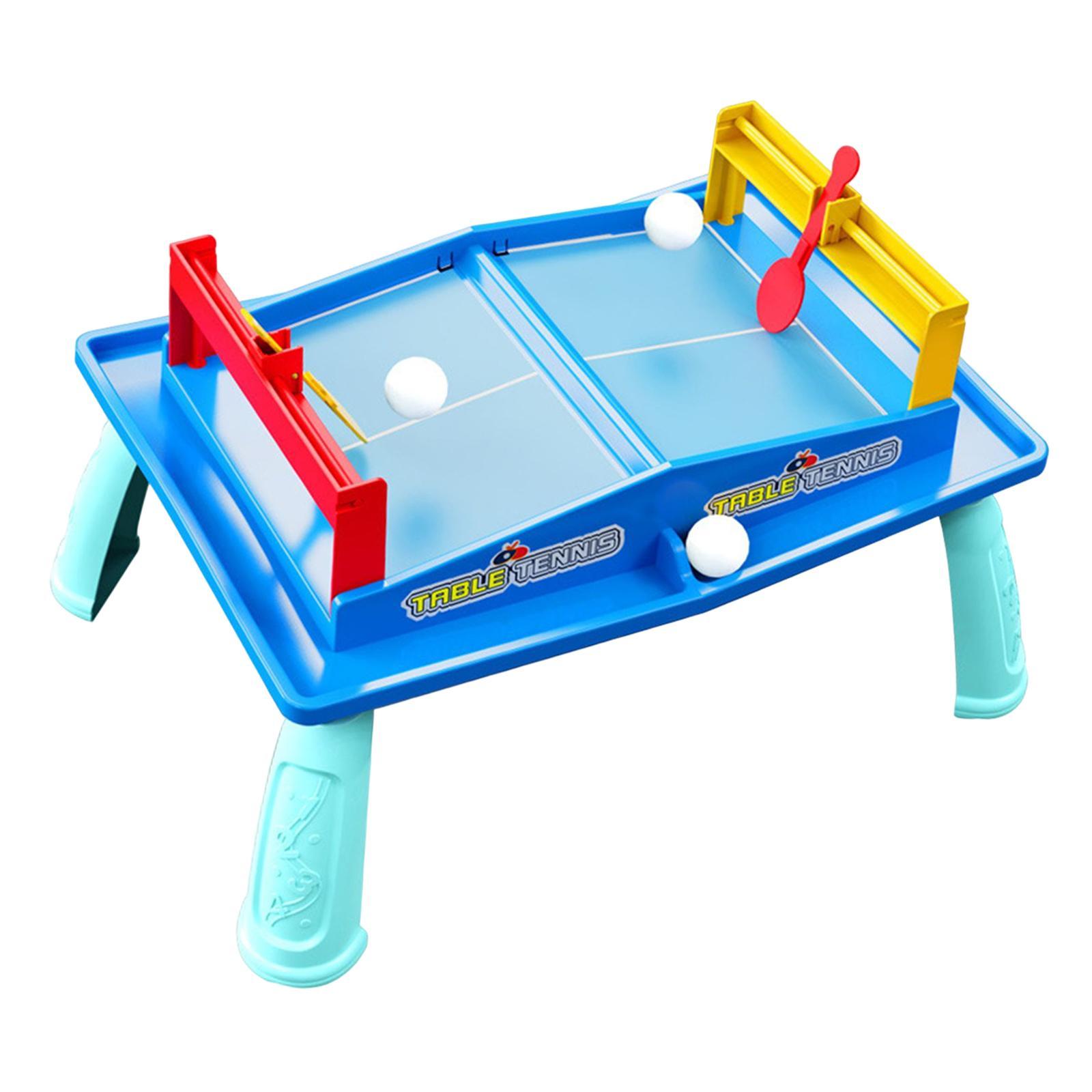 Games  Pong Table Educational Toys Portable for Gift Girls Blue