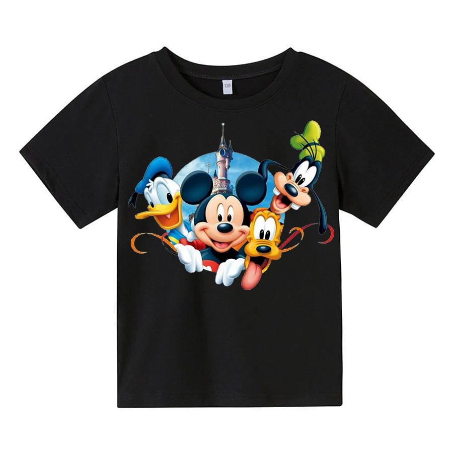 Áo thun trẻ em chuột mickey Có size người lớn, King Cotton