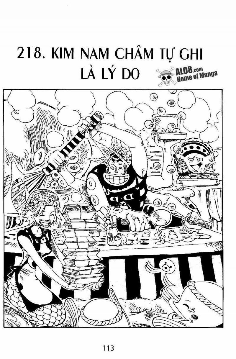 đảo hải tặc - one piece chapter 218 1