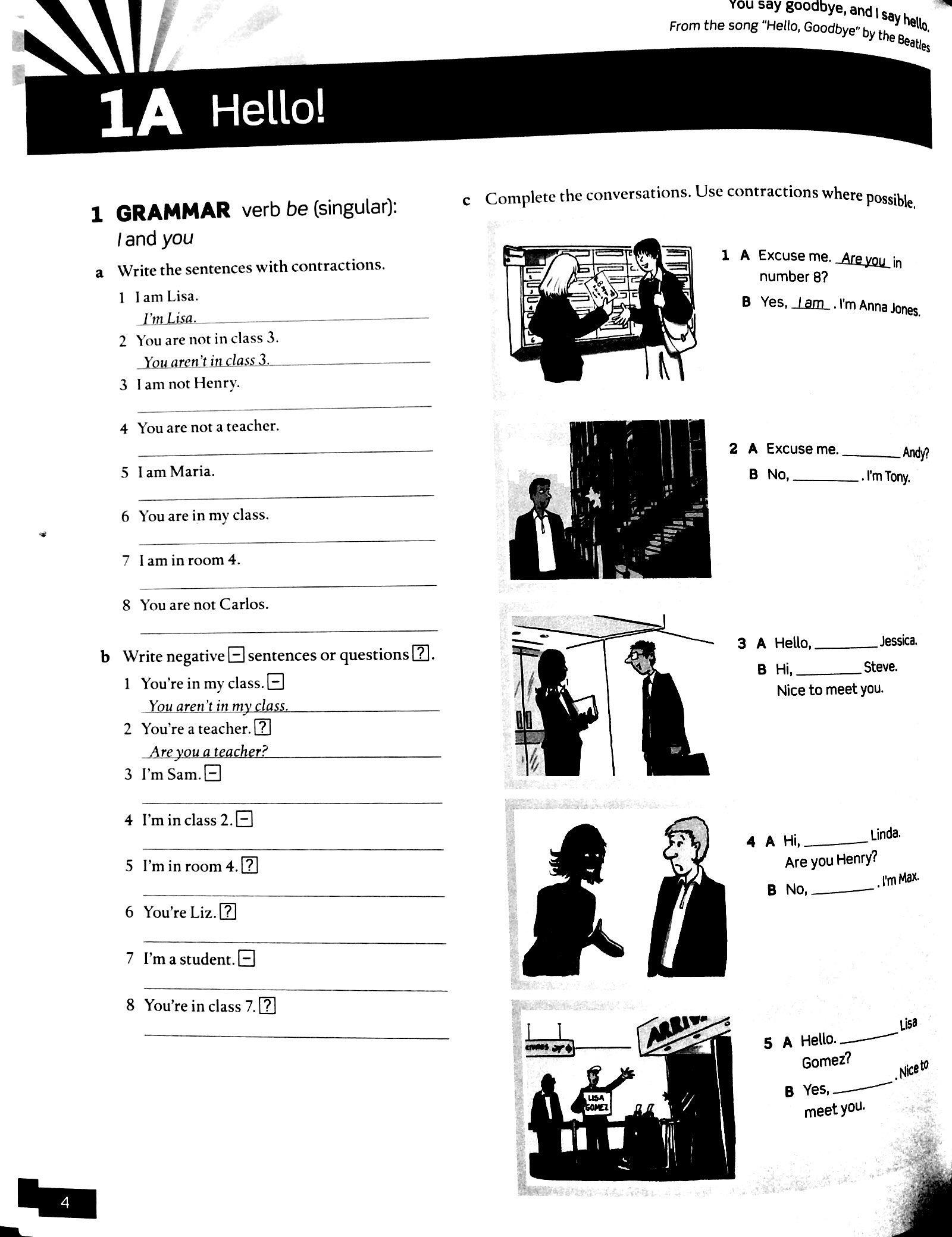 English File: Beginner: Workbook with Key