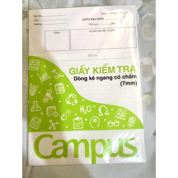 Giấy kiểm tra Campus cấp 2