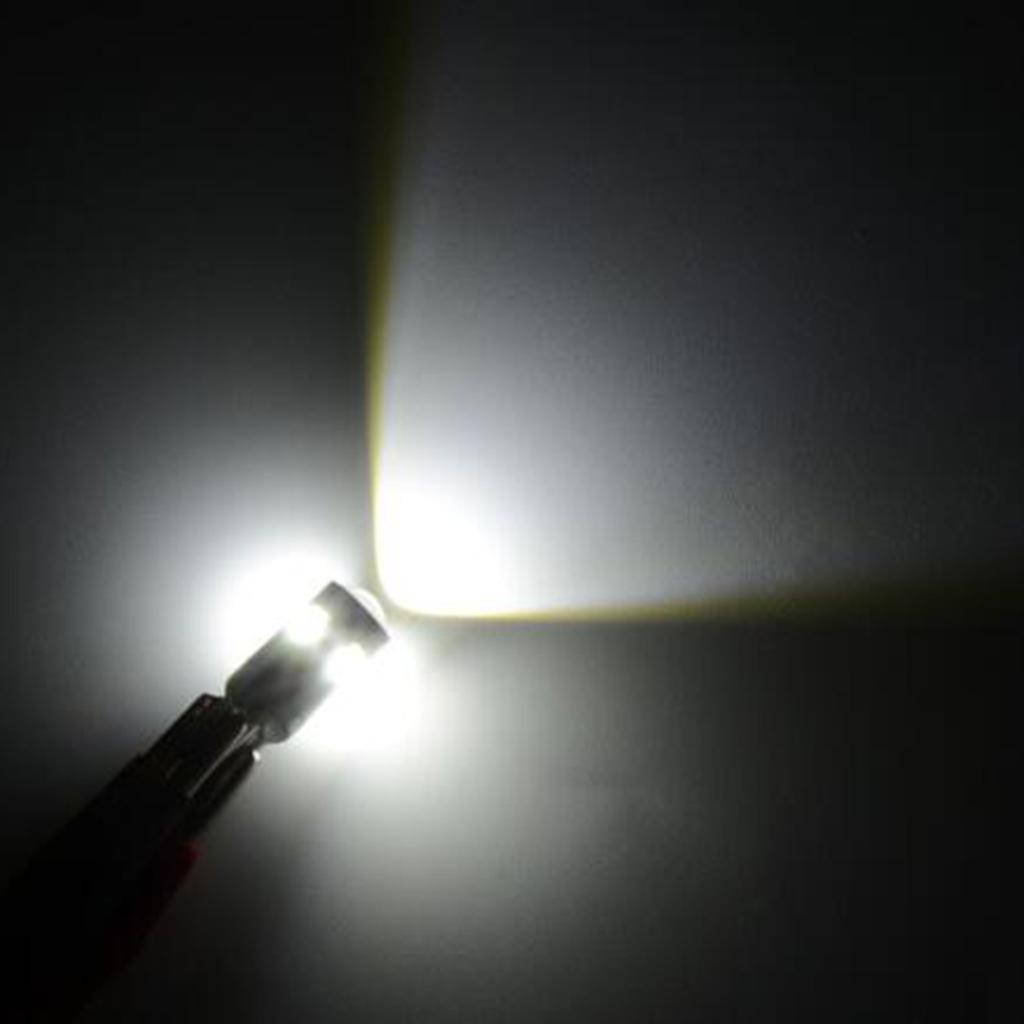 1 Pair DC12V Car Interior Dome Reading Map T10 3030 5SMD LED Light Bulbs
