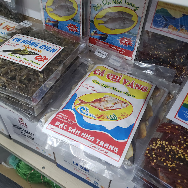 ️ Đặc Sản Nha Trang -Cá Chỉ Vàng Khô Nguyên Con, Rút Xương Mềm Ngon, Seavy Gói 500 gram