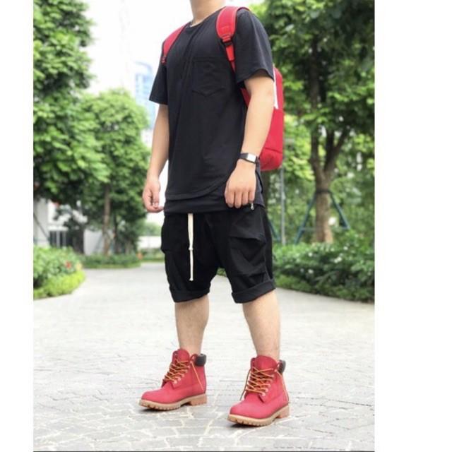 Quần short dáng ngầu mã SA31 phong cách streetwear