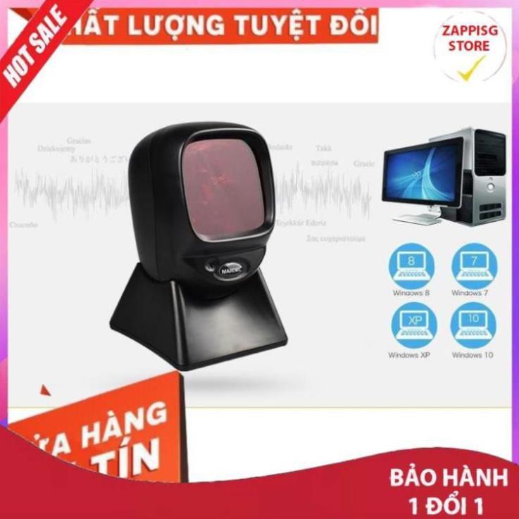 MẪU MỚI-  Đầu Đọc Mã Vạch Đa Tia MAJIEWL Để Bàn Máy Quét Mã Tự Động Nhanh , Chính Xác - BH 1 ĐỔI 1