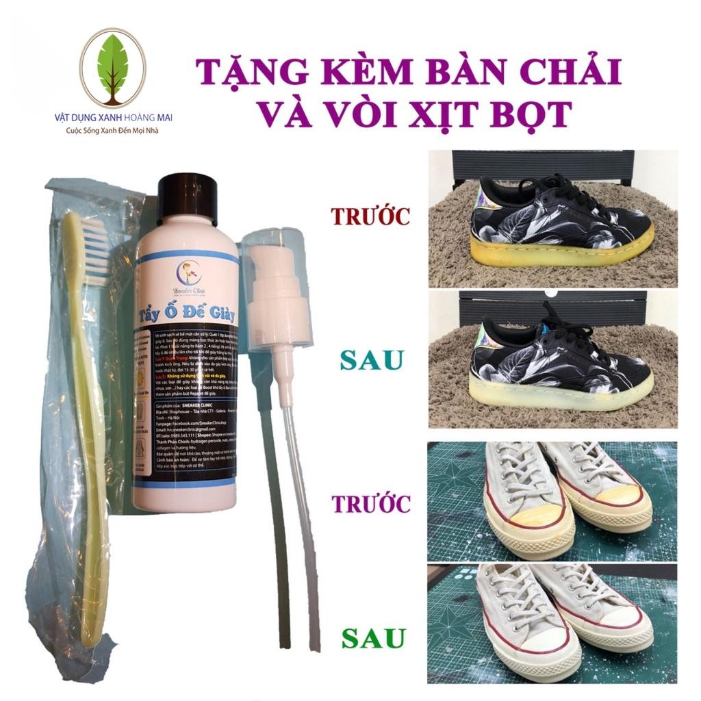 Tẩy Ố Đế Giày Cao Cấp Thế Hệ Mới Loại Bỏ Ố Vàng Chuyên Nghiệp Và Nhanh Chóng Nhất