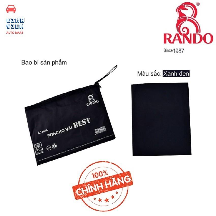 Áo Mưa Rando Poncho Vải Best (APNS20) che chở cho người thân yêu của bạn