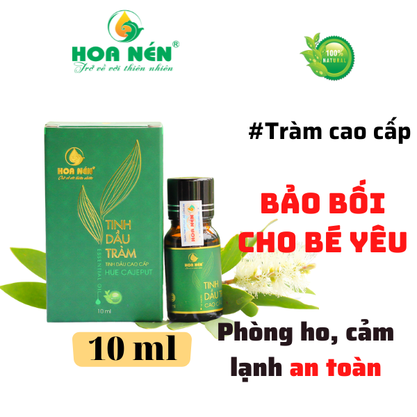 Tinh dầu Tràm cao cấp 10 ml - Hoa Nén