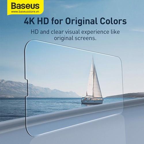 Kính cường lực 6 lớp dùng cho iP 13 Series Baseus Full-Glass Tempered Glass Film
