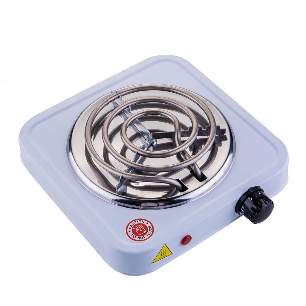 Bếp điện mini làm nóng pha cafe Hot Plate 100W, Bếp hơ lá trầu cho bé, nấu đa năng tiện lợi