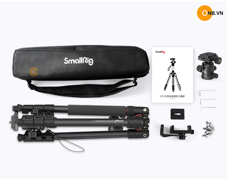 Smallrig CT-10 Tripod Monopod Máy Ảnh và Điện Thoại 3595