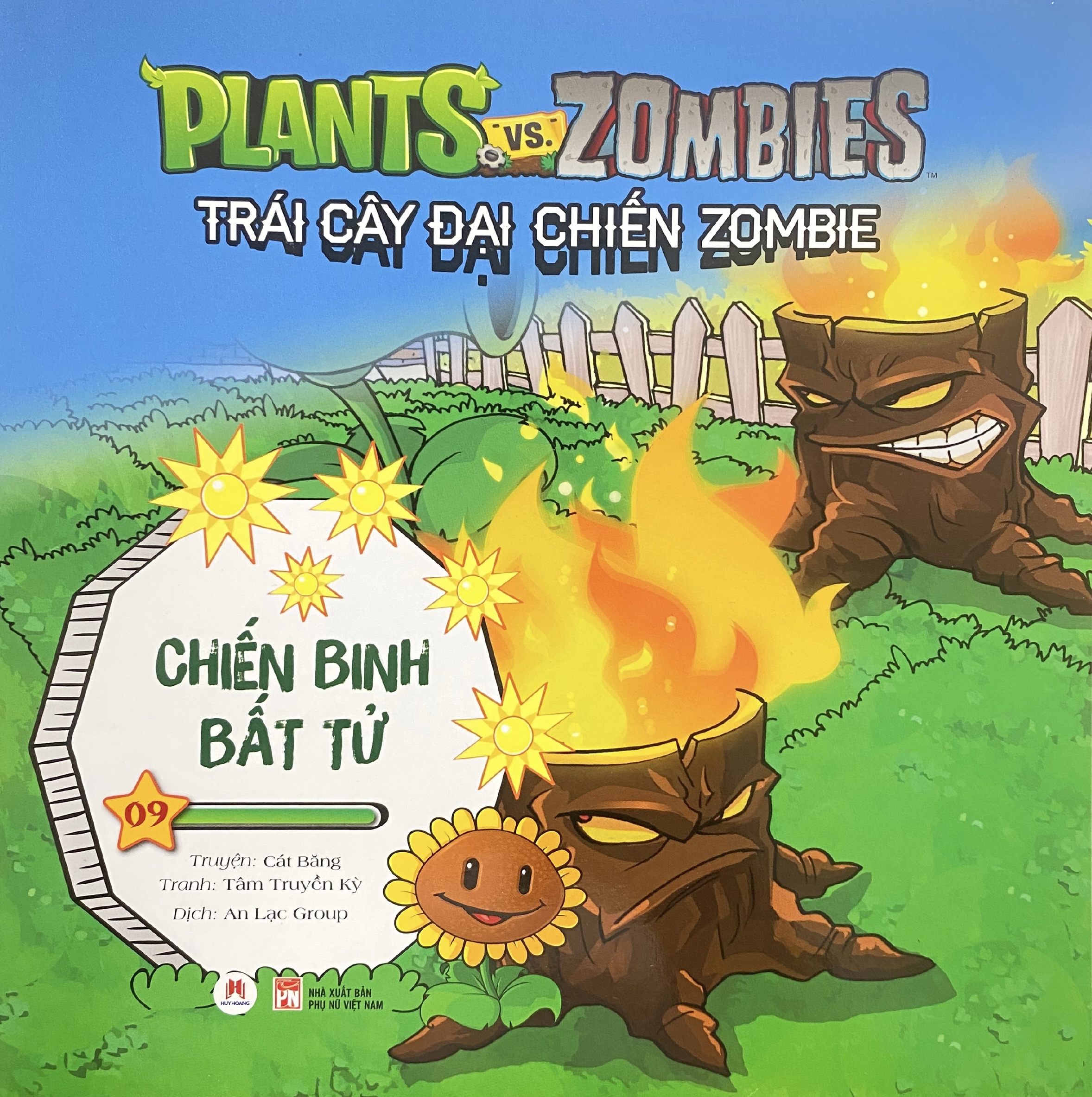 Trái Cây Đại Chiến Zombie Tập 9 - Chiến Binh Bất Tử (Tái Bản 2021)- 2HBooks