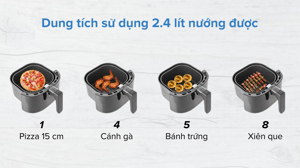 NỒI CHIÊN KHÔNG DẦU HD9200/90-HÀNG CHÍNH HÃNG