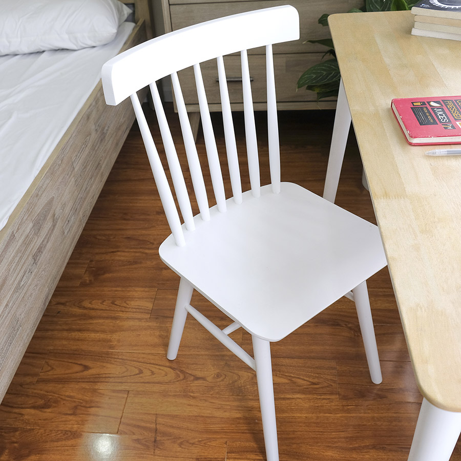 Ghế Gỗ Làm Việc Văn Phòng BEYOURs Pin Stool Nội Thất Kiểu Hàn Phòng Làm Việc