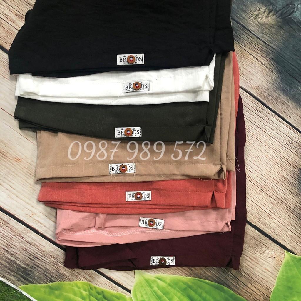 Quần SOOC nữ chất đũi siêu mềm mát - trẻ trung, năng động freesize 40-60kg