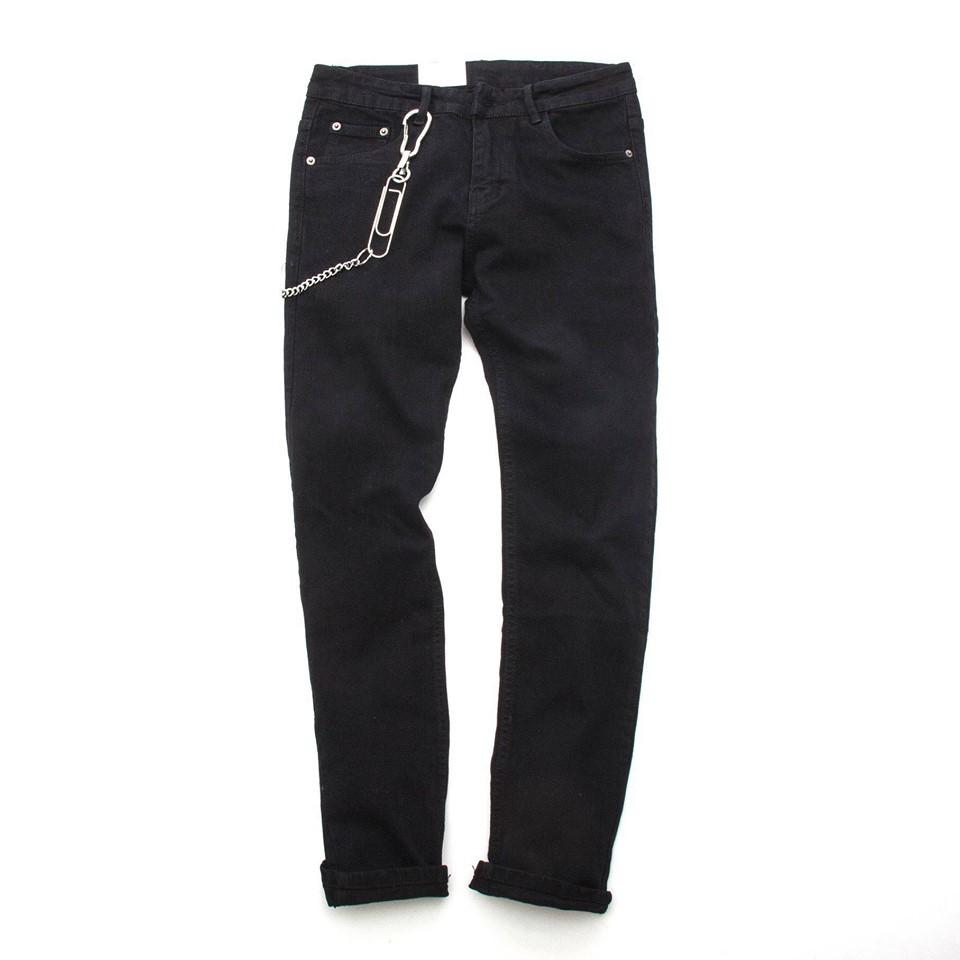 Quần baggy jean xanh unisex