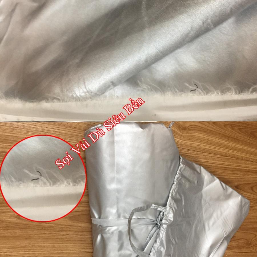 Bạt Phủ xe Ô Tô Fortuner Vải Dù OXFORD Siêu Bền, Bạt Trùm Xe Hơi Chống Nắng Mưa Bảo Vệ