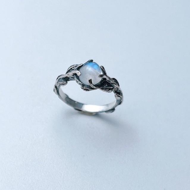 Nhẫn Moonstone Nguyệt Quế NMBTRDL22B Patronus