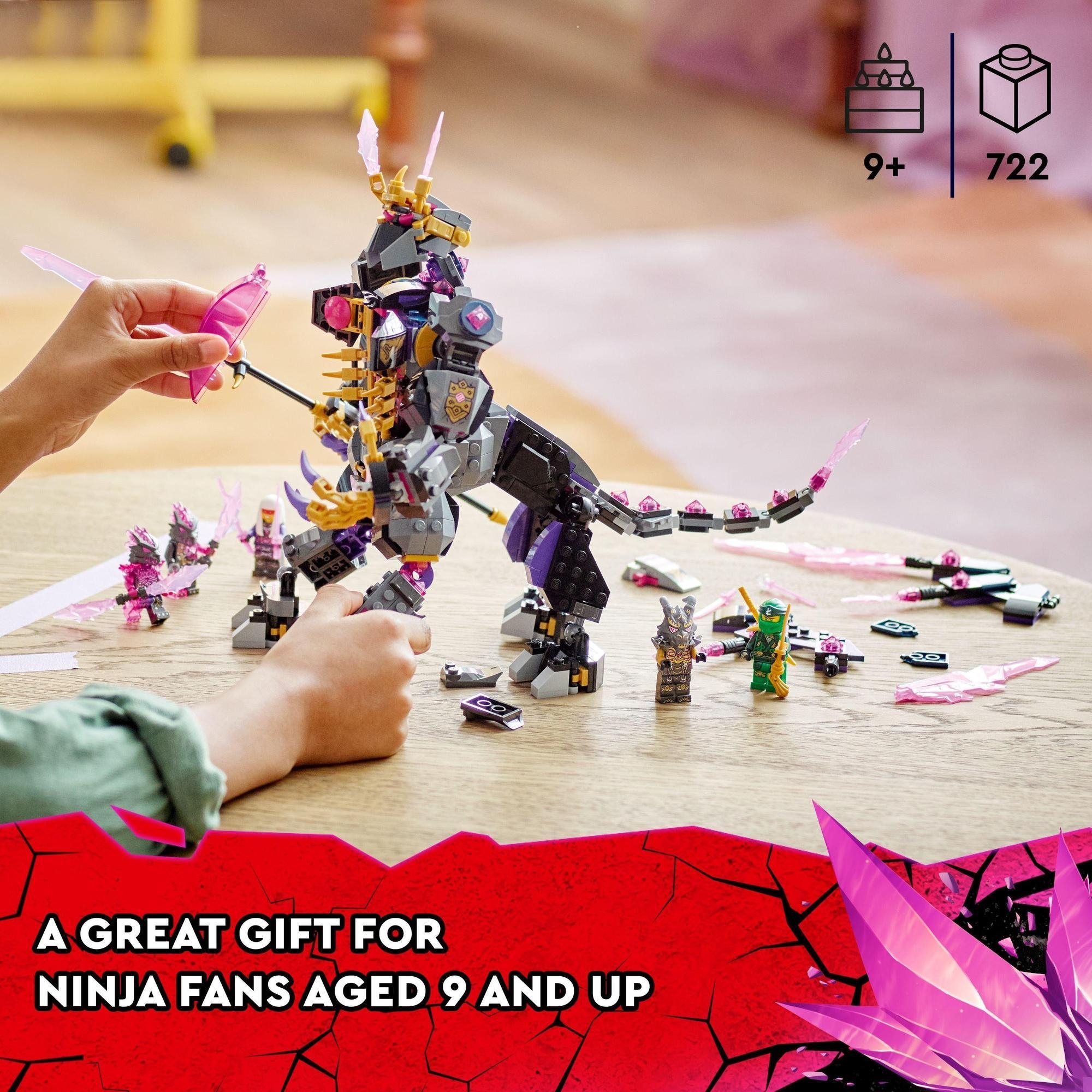 LEGO Ninjago 71772 Chúa Tể Crystal (722 chi tiết)