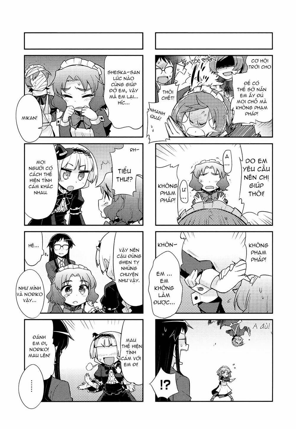 majyo to houki to kurobuchi megane chapter 14 6