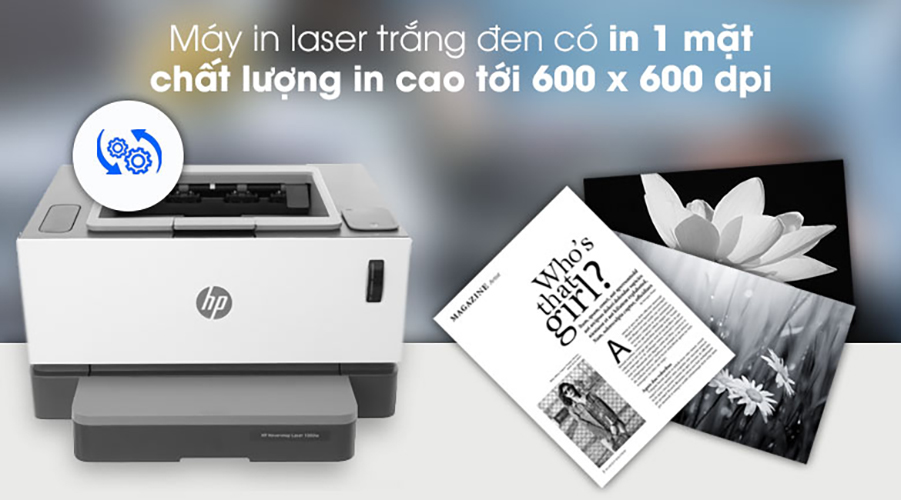 Máy in Laser HP Neverstop 1000W - Hàng Chính Hãng
