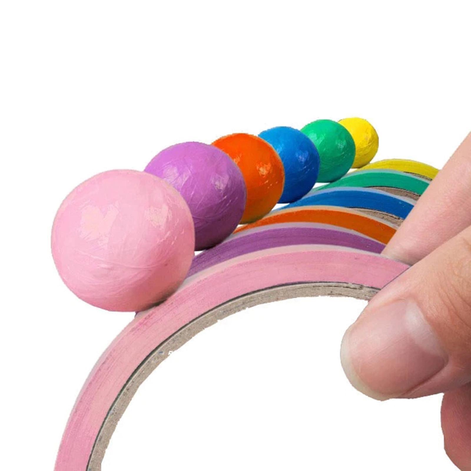 10x Sticky Ball Rolling Tapes, Decompression Toys Adhesive Tape for Home Kids Adult