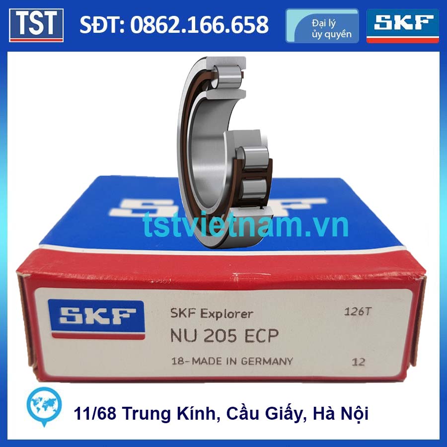 Vòng bi SKF NU 205 ECP (Chính hãng 100%)