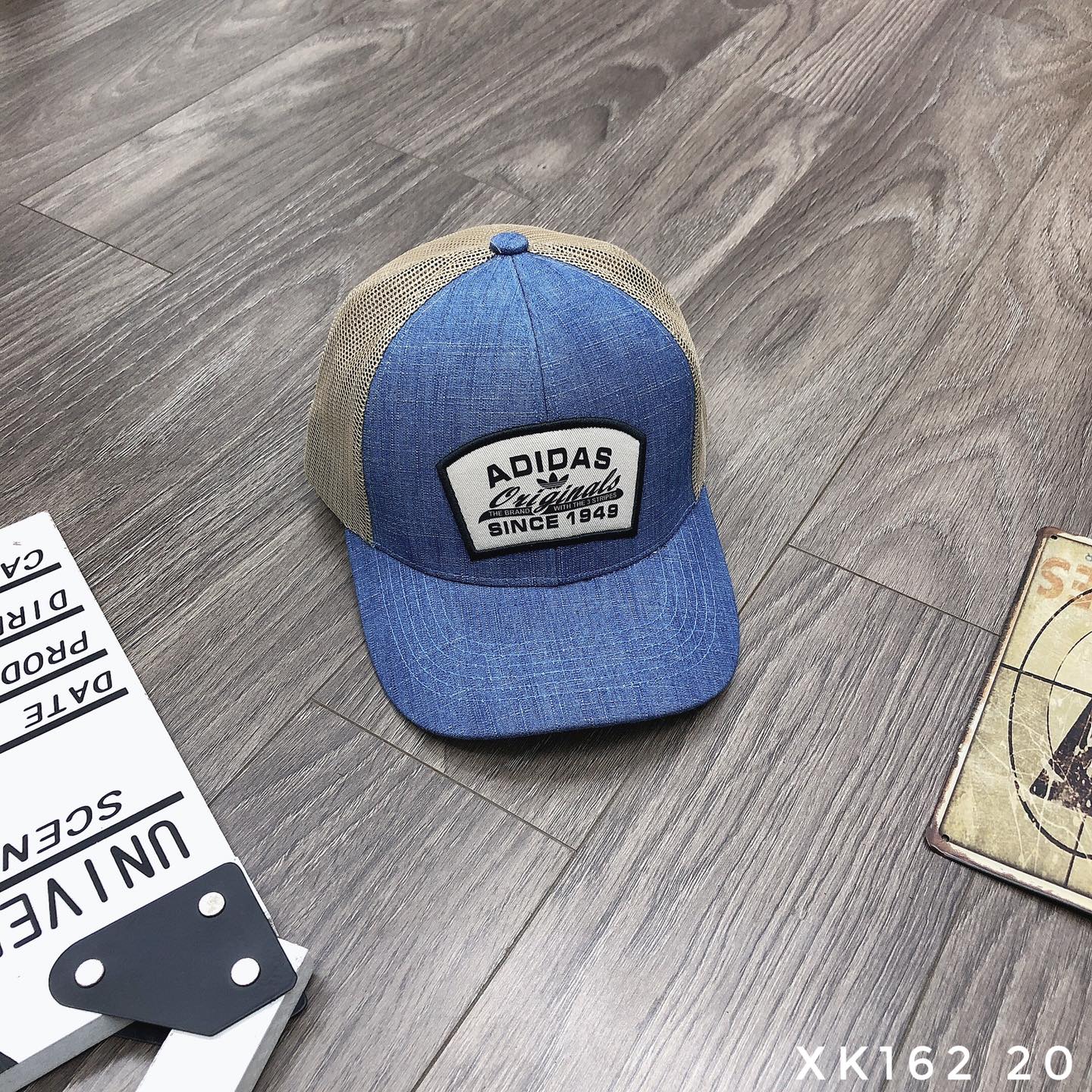 Nón kết, mũ lưỡi trai Unisex Adi.das vải kaki phối lưới form chuẩn thời trang siêu đẹp