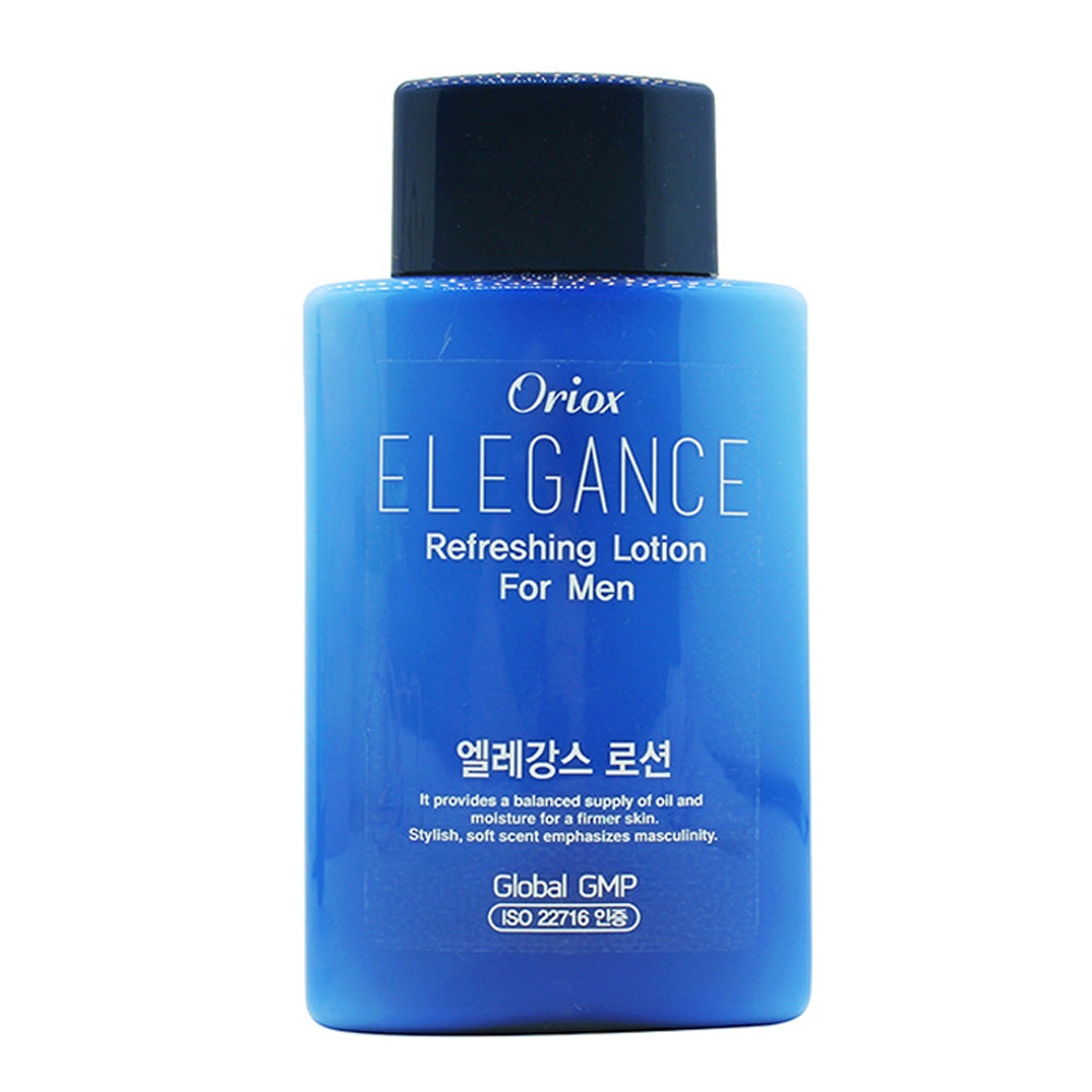 Nước hoa hồng nam giảm mụn trắng da Oriox Elegance Hàn Quốc 365ml