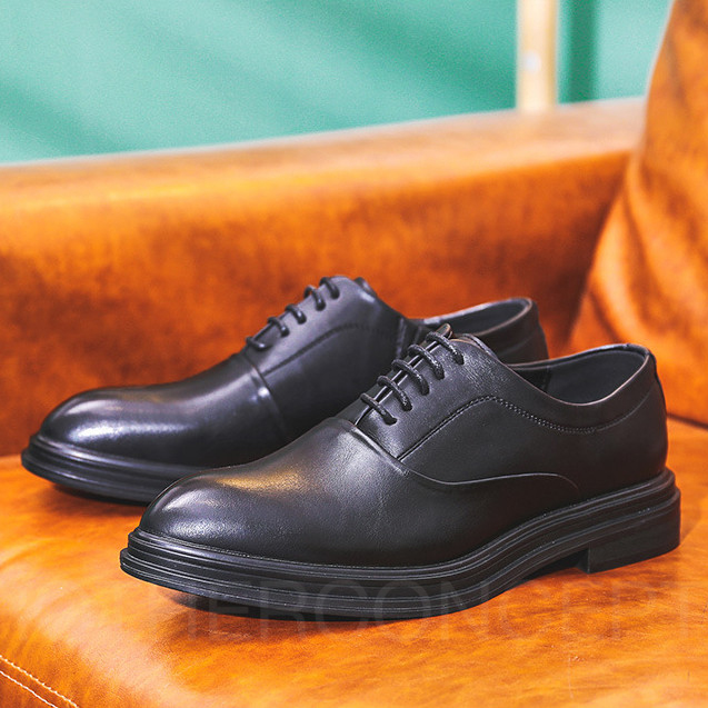 Giày Tây Oxford SCL Black