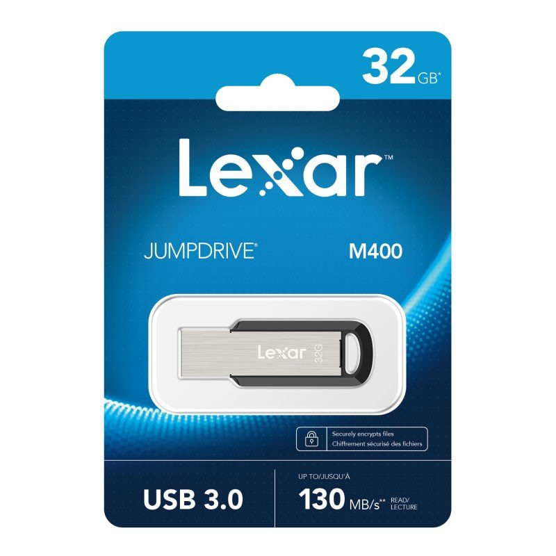 USB Lexar JumpDrive M400 32GB 3.0 - Hàng chính hãng DigiWorld phân phối