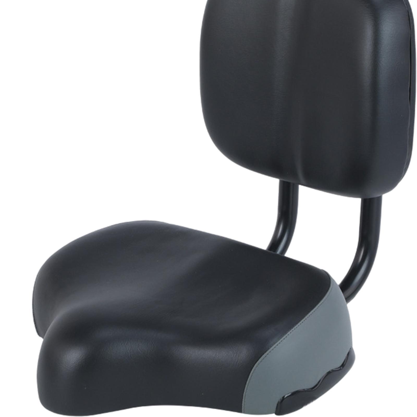 Seat Saddle Saddle Seat with Backrest Professional Padding Soft Cushion Exercise Bike Seat Bike Saddle for Cycling Accessories Women