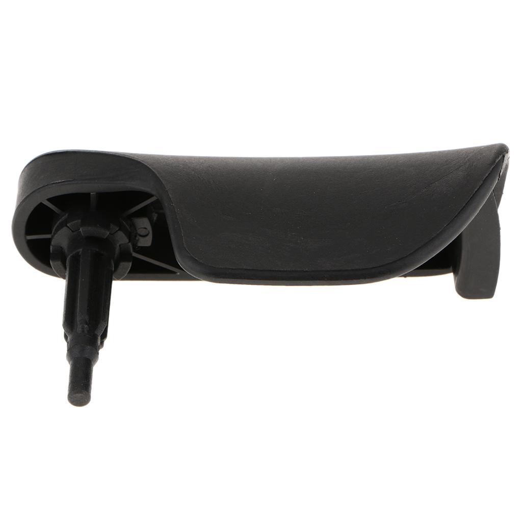 Black Hood Latch Handle Lever Release Repair Bonnet Lever Kit Fits for