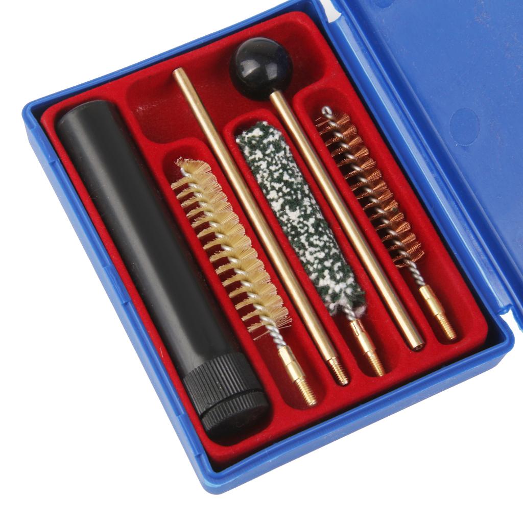 5 In 1 Universal Cleaning Kit Brushes For Rifle . Cal. 38/357 9mm