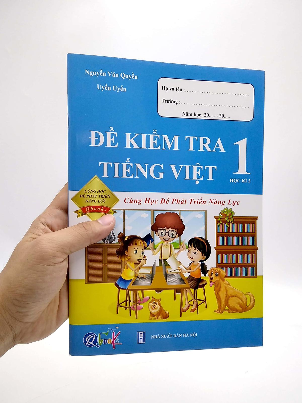 Đề Kiểm Tra Tiếng Việt Lớp 1 - Học Kì 2